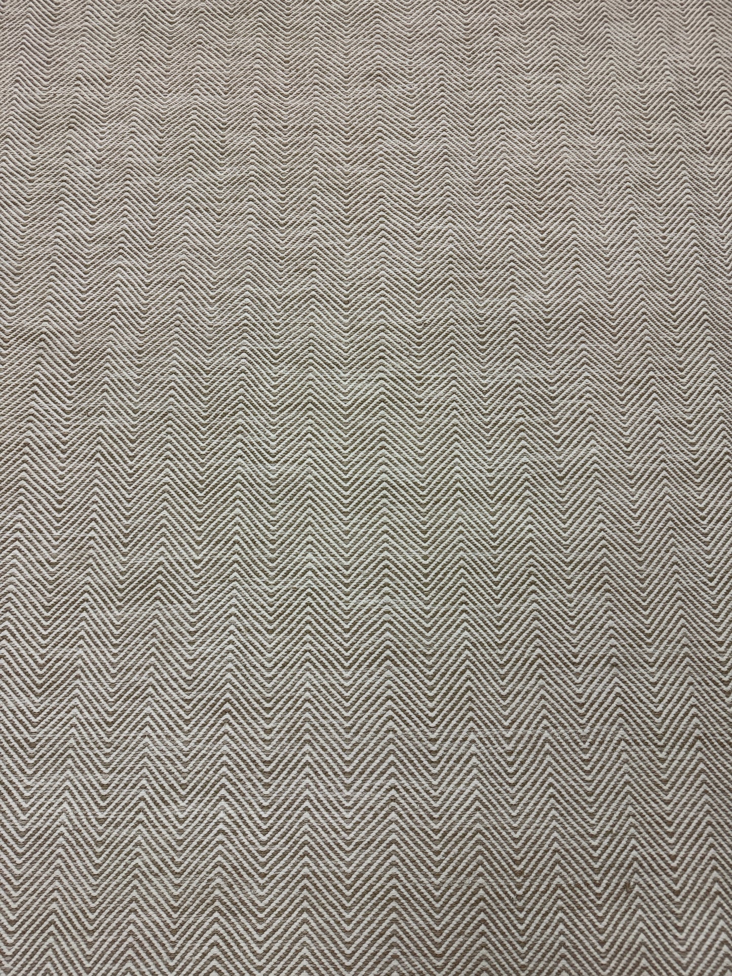 Archive Sale Arthouse Chevron in Bone on Tone - 6'x8'