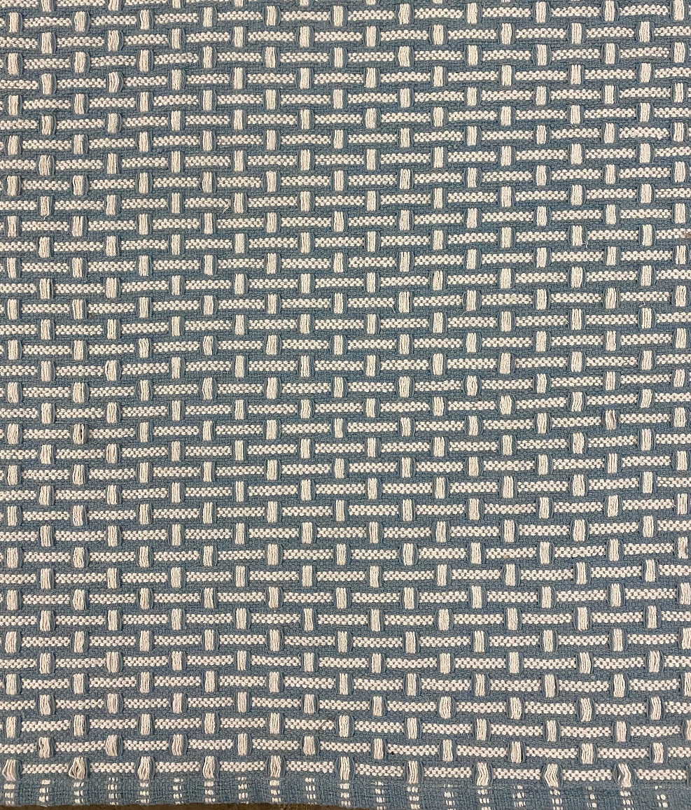 Archive Sale Arthouse Basketweave in Reggie Blue - 3'5"x10'