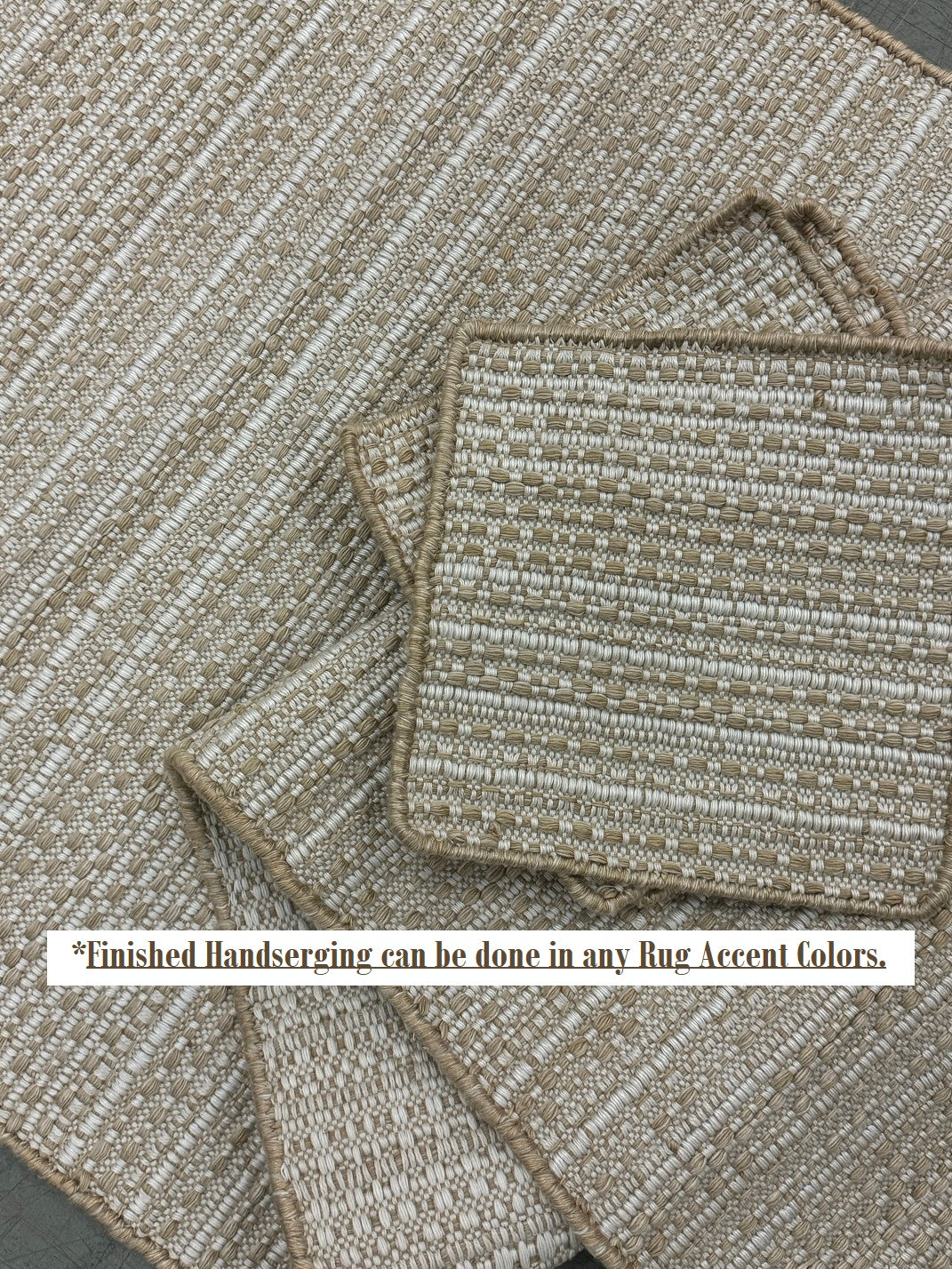 Archive Sale Outdoor Whipper - Bone Beige 3ft x 8ft