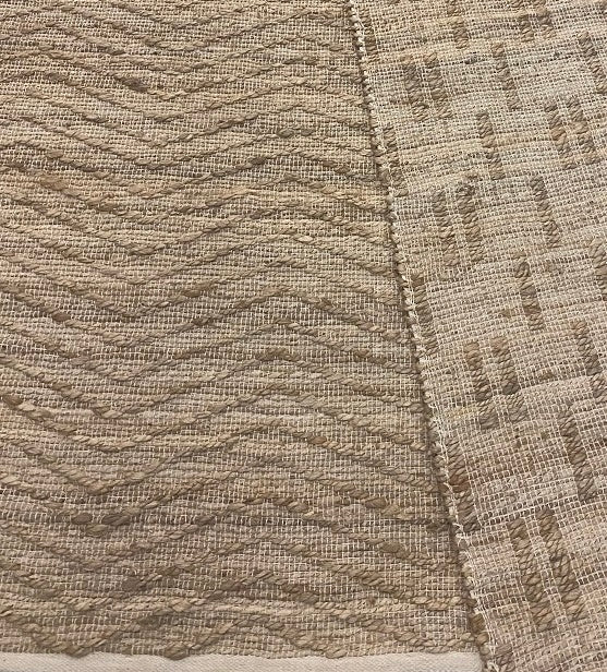 Bone Worn Waves - Natural Jute