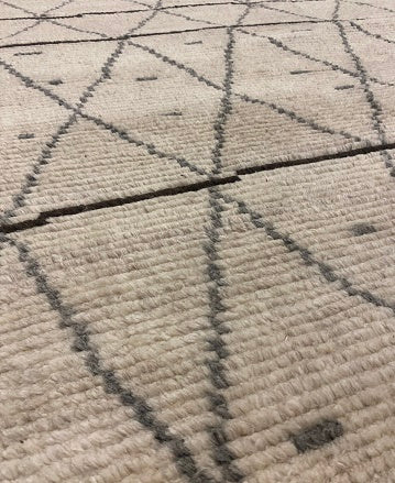 Archive Sale Jokati - Clipped Point Beige 4ft x 6ft