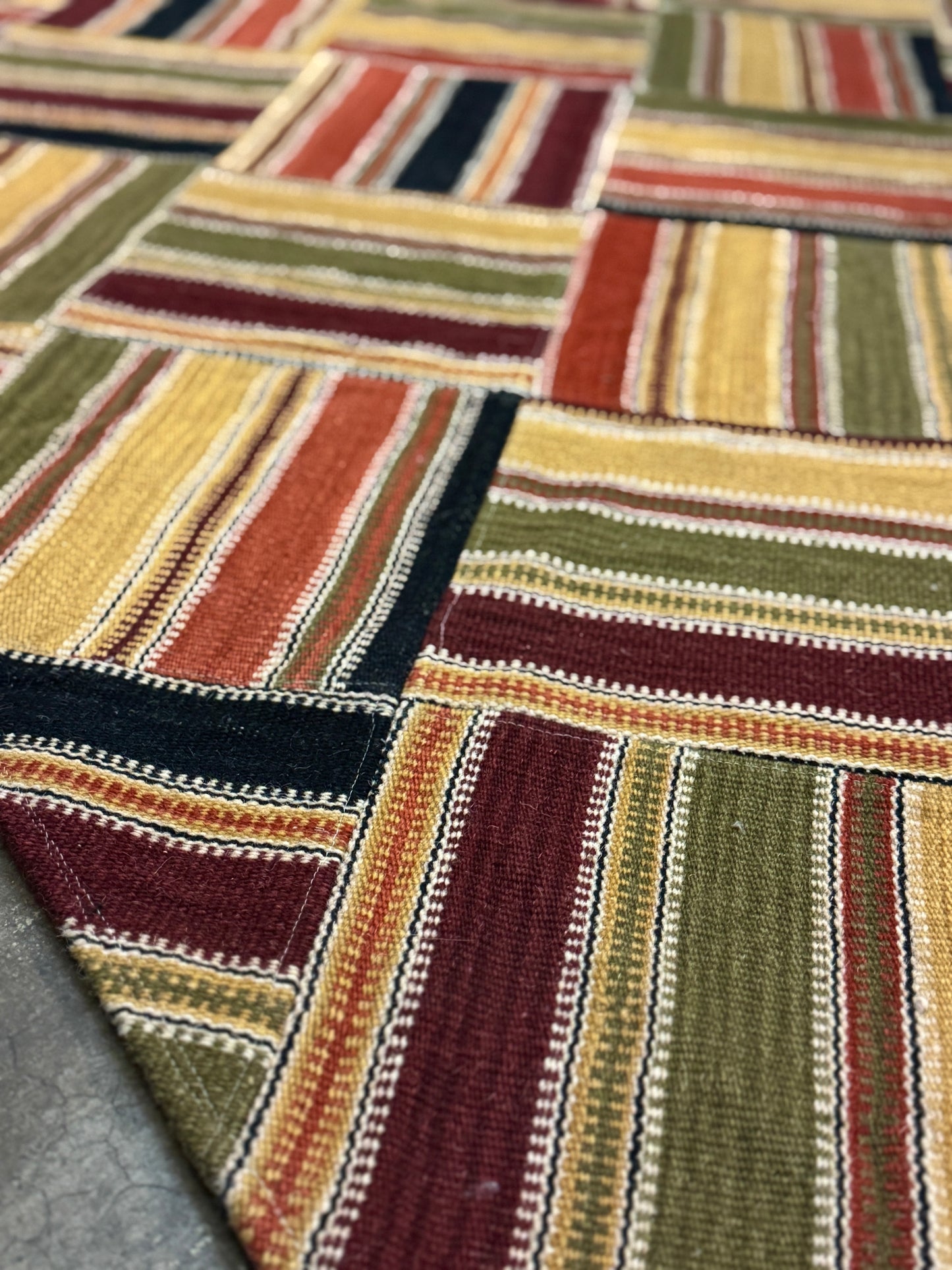 Archive Sale Dash & Patch - Multi 4ft 8in x 6ft 6in