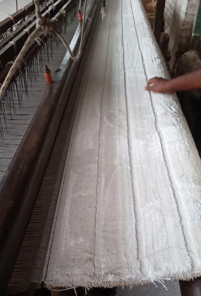 Jewel Velvets - Jewel Stripe Soft Pearl