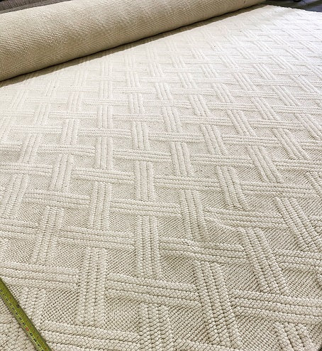 Archive Sale Jin Trellis - Blanco 4' x 11'