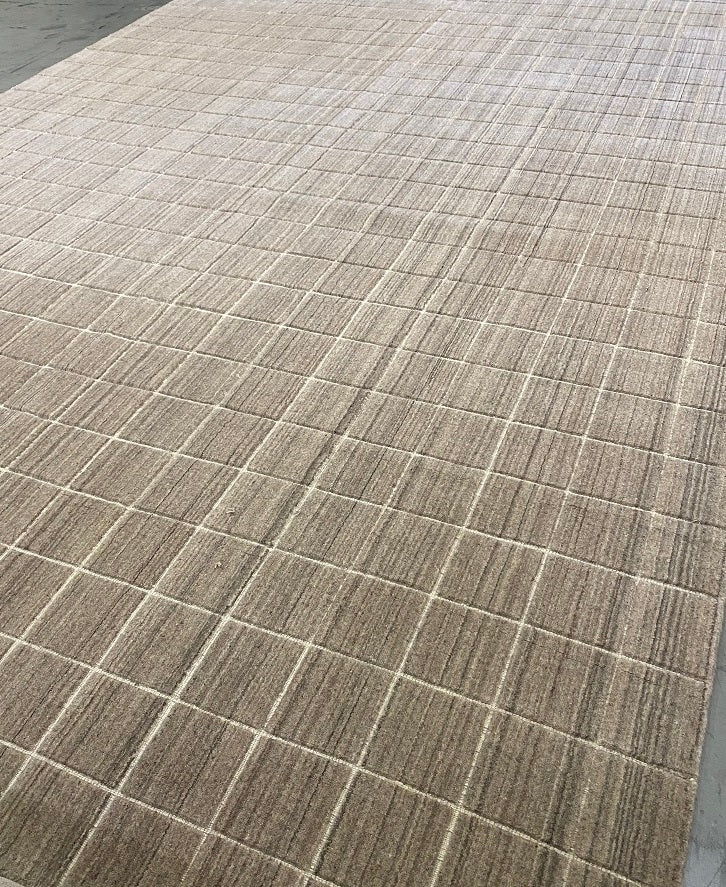 Jix Grid - Striated Beige