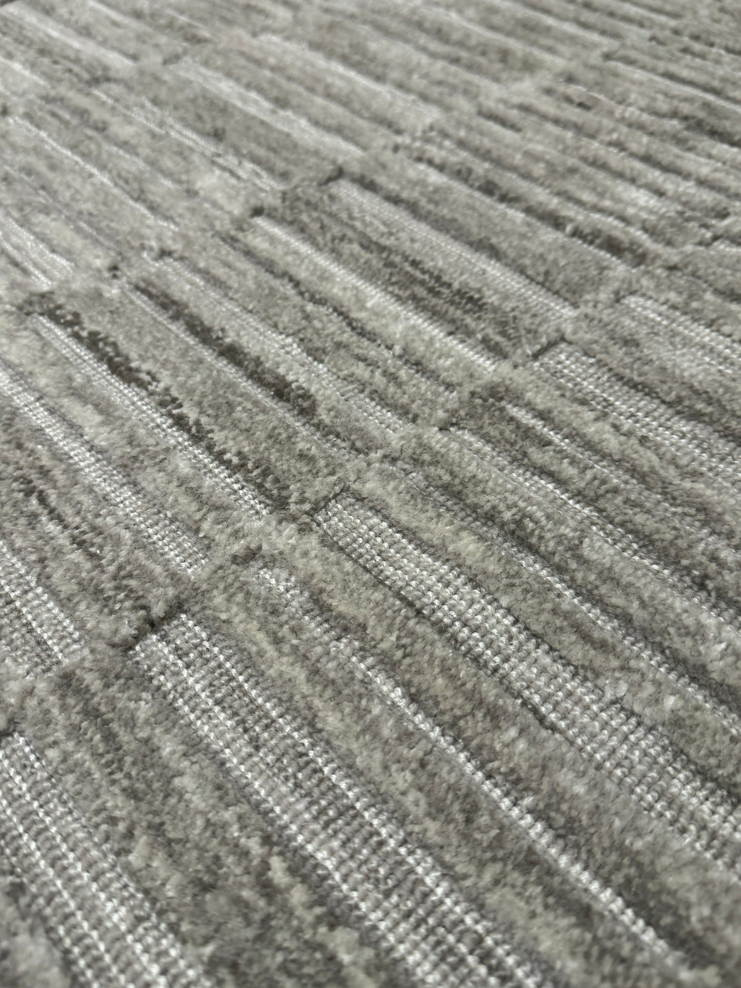 Archive Sale Jix Subway Tatter - Tandem Taupe 4ft 1in x 6ft