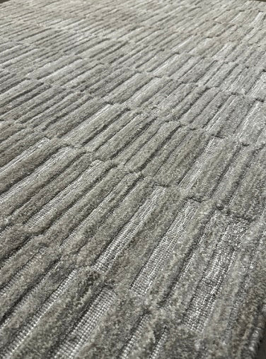 Archive Sale Jix Subway Tatter - Tandem Taupe 4ft 1in x 6ft
