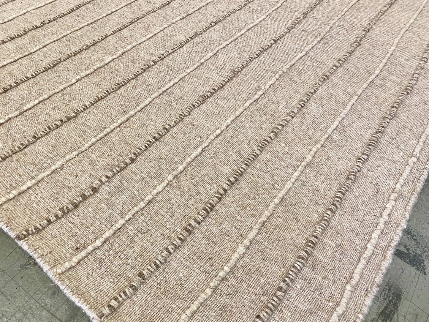 Archive Sale Jixxie Piping Stripe - Luster Linen 8ft x 10ft