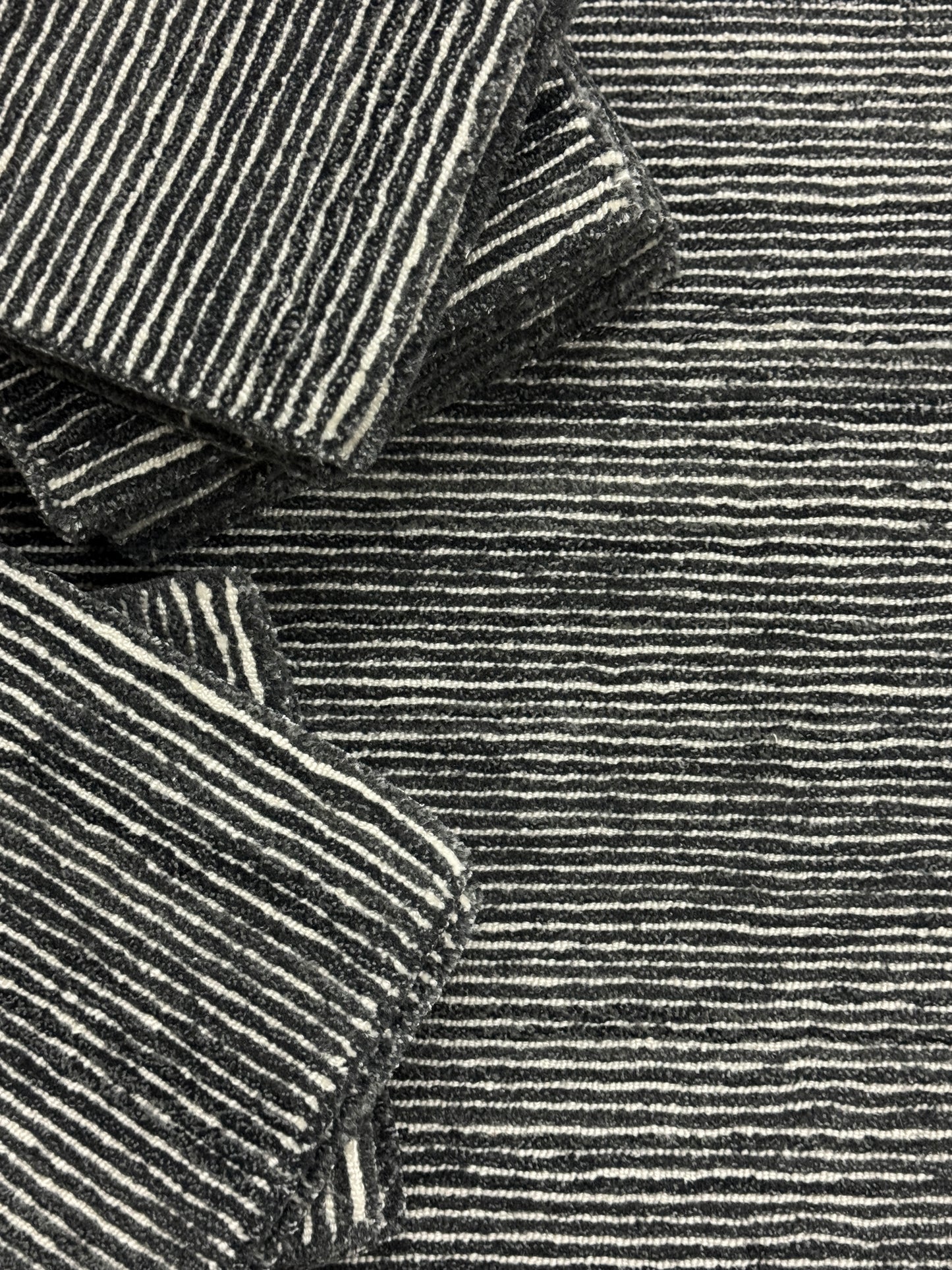 Tufted Pinstripe - Peacock
