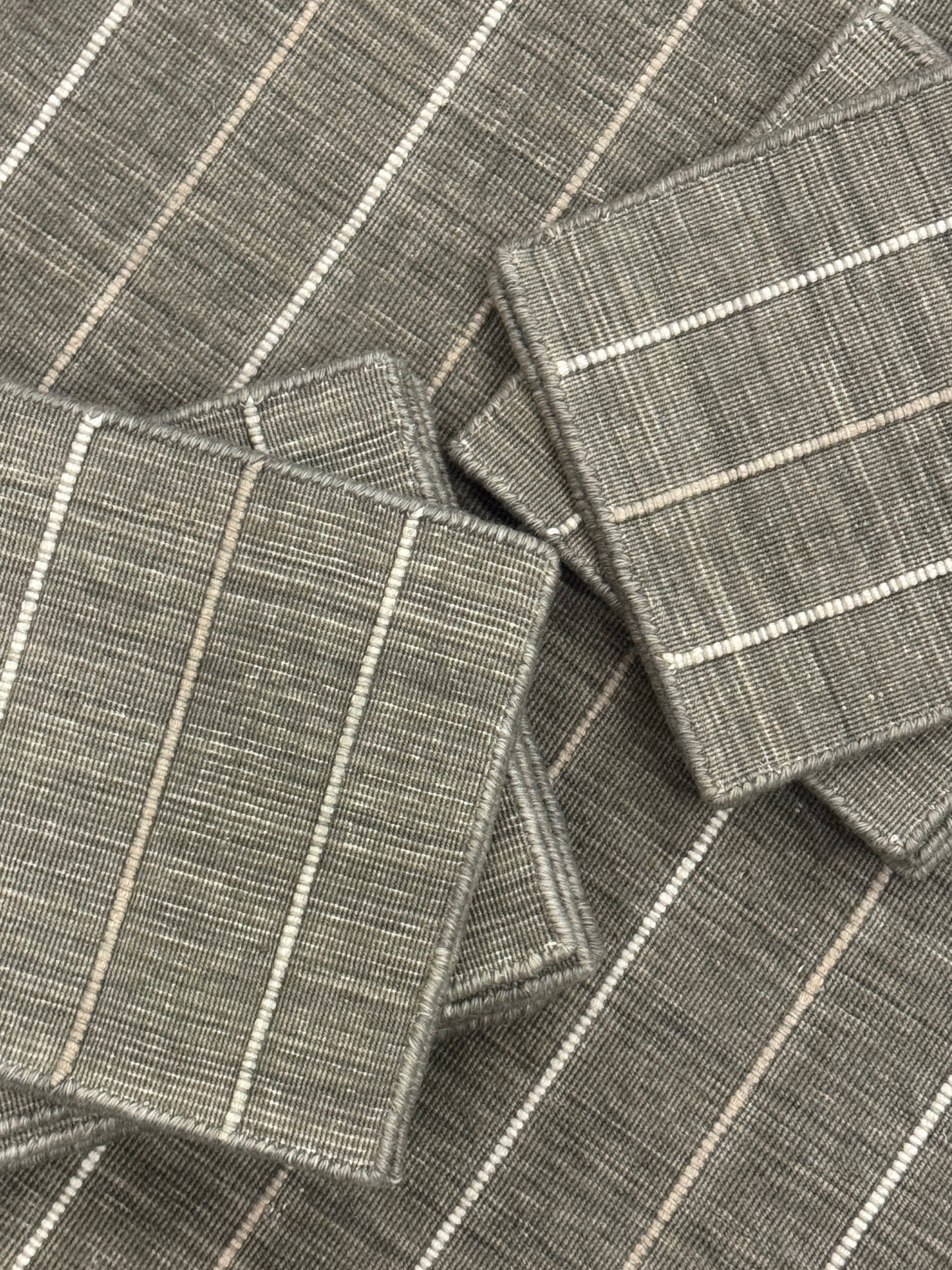 Jixxie Piping Stripe - Olive Glitter