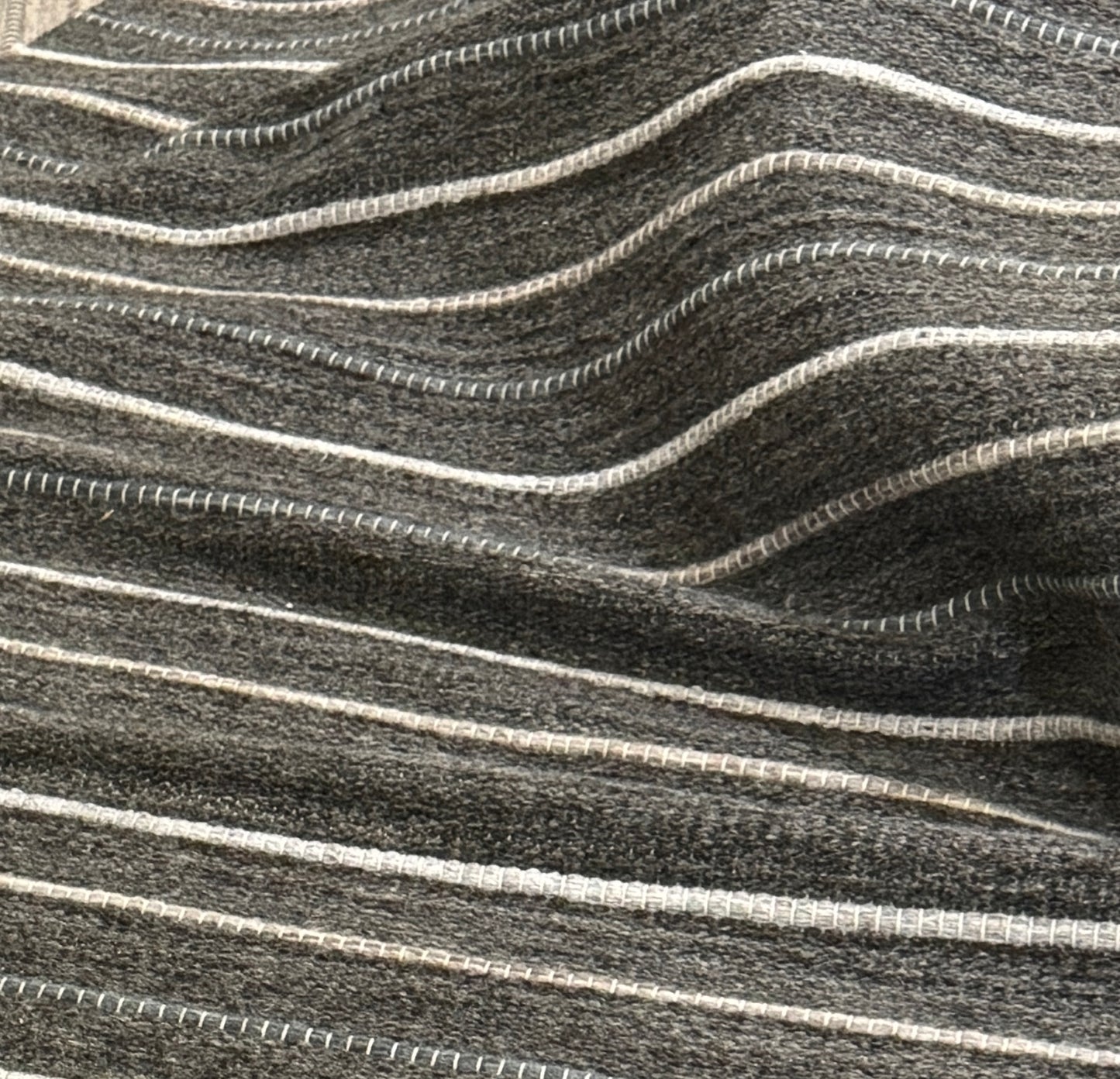 Archive Sale Joti Stripe - Slate 9ft x 4ft
