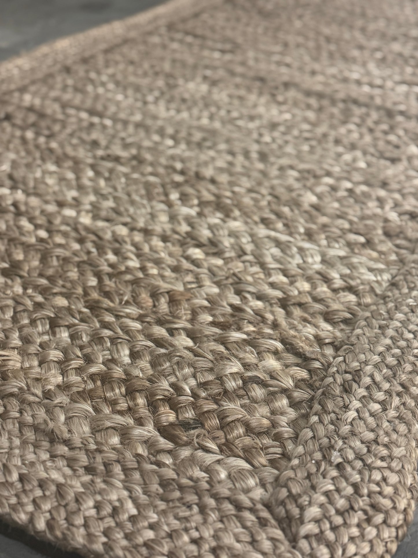 Archive Sale Juba Chunky Braided - Grey 3'2" x 13'6" B