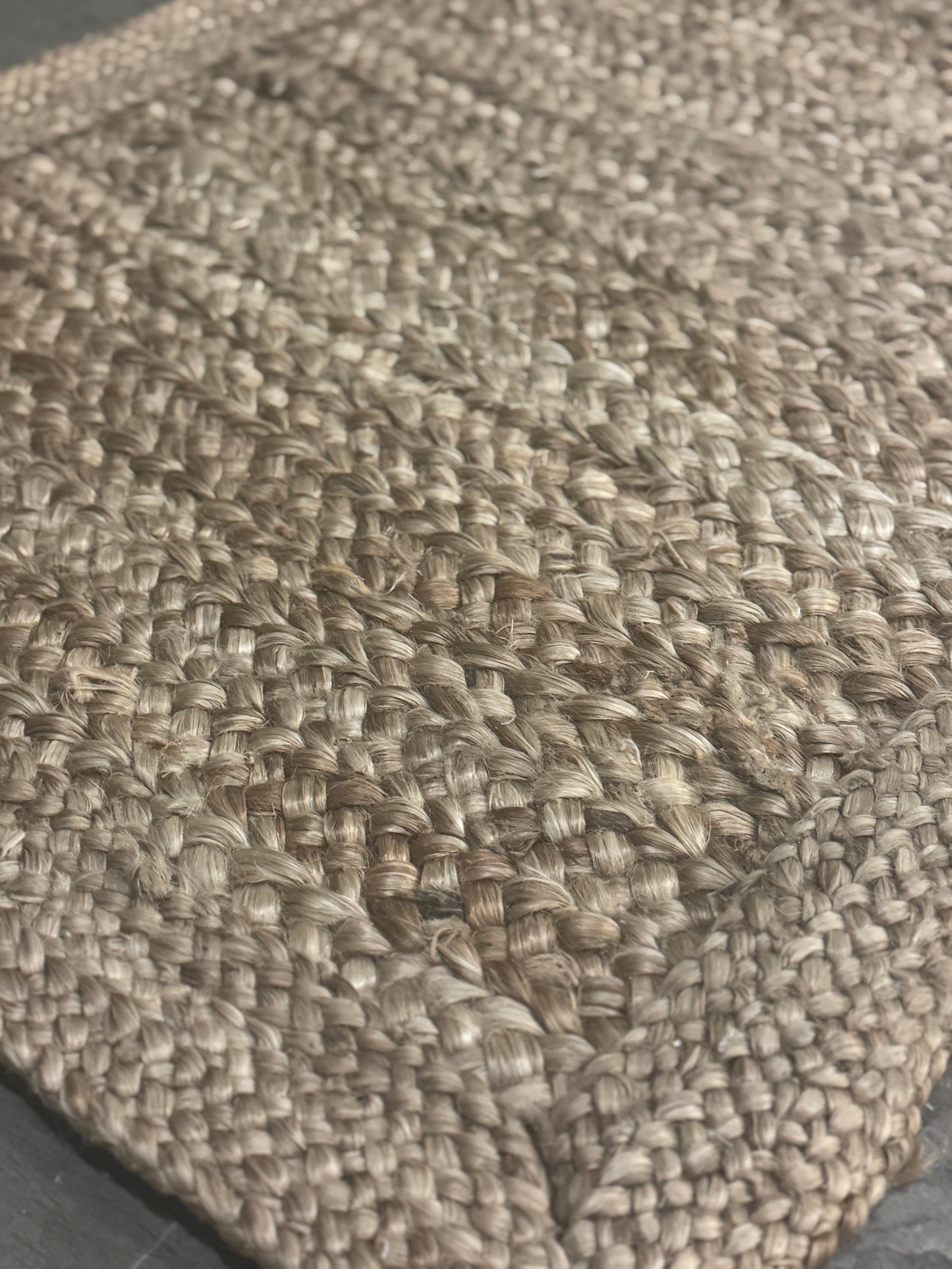 Archive Sale Juba Chunky Braided - Grey 3'2" x 13'6" B