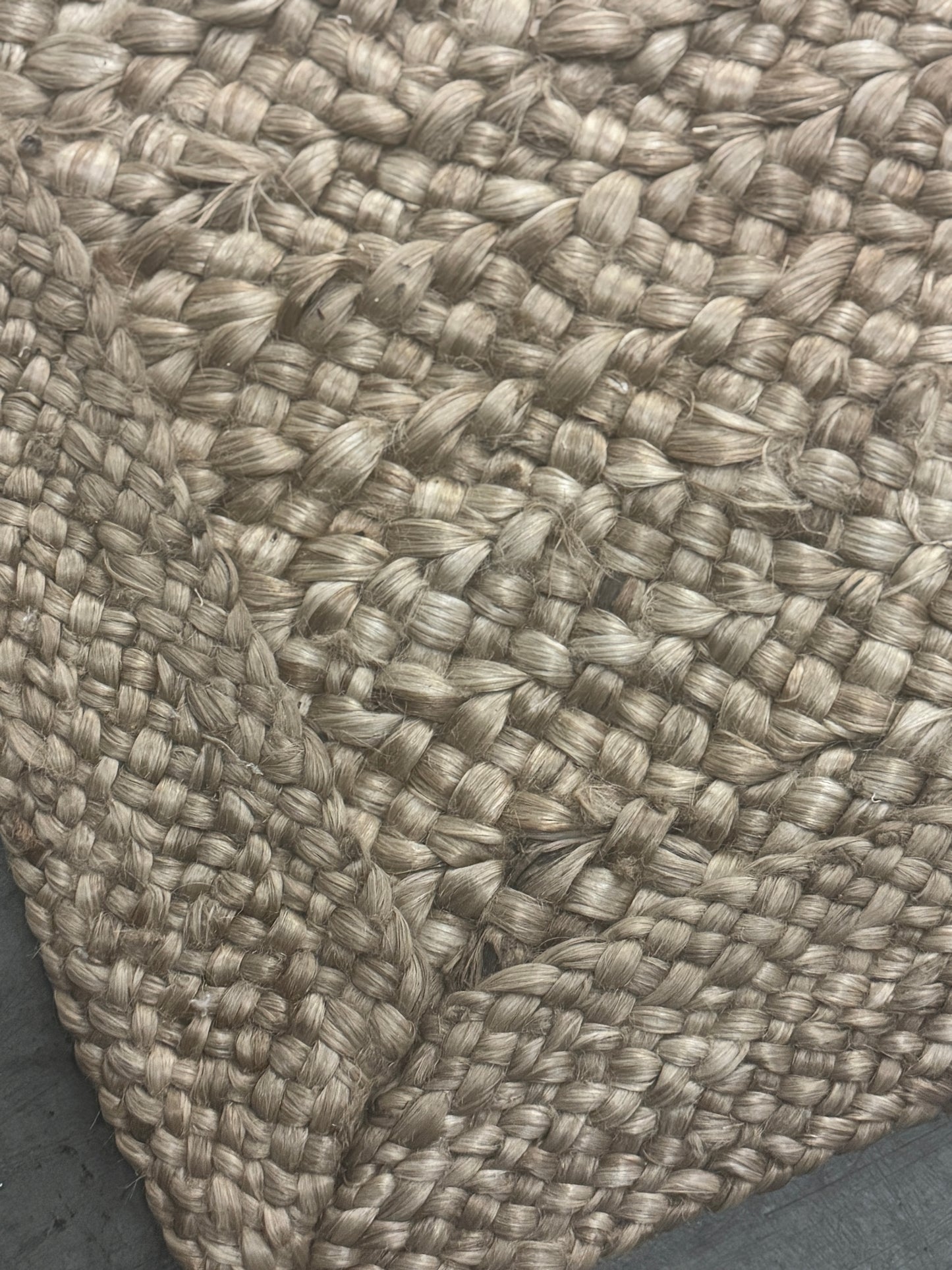 Archive Sale Juba Chunky Braided - Grey 3'2" x 13'6" B
