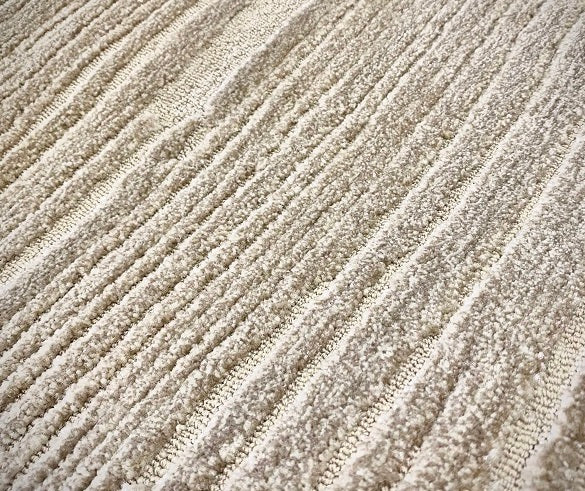 Archive Sale Jemstone Stripe - Moonstone 4'9" x 5'10"