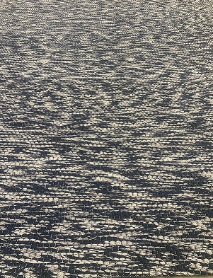 Outdoor Sisal Boucle - Navy Grey Stria