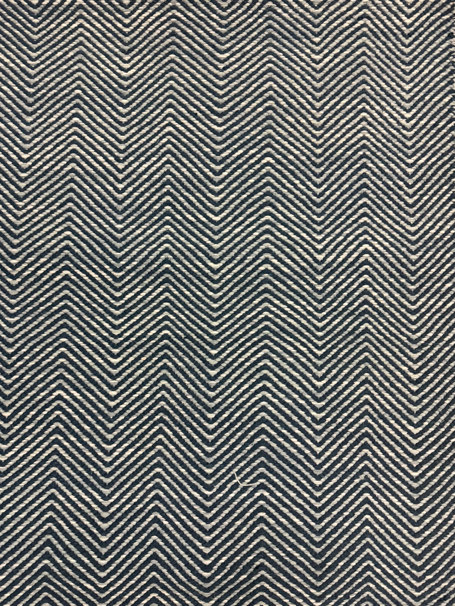 Archive Sale Arthouse Chevron in Patio Blue - 6'x8'