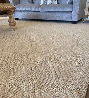 QuickShip Jin Trellis - Pebble Greige