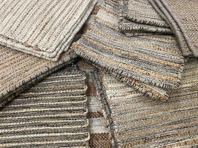 Pencil Weave - Charcoal Grey