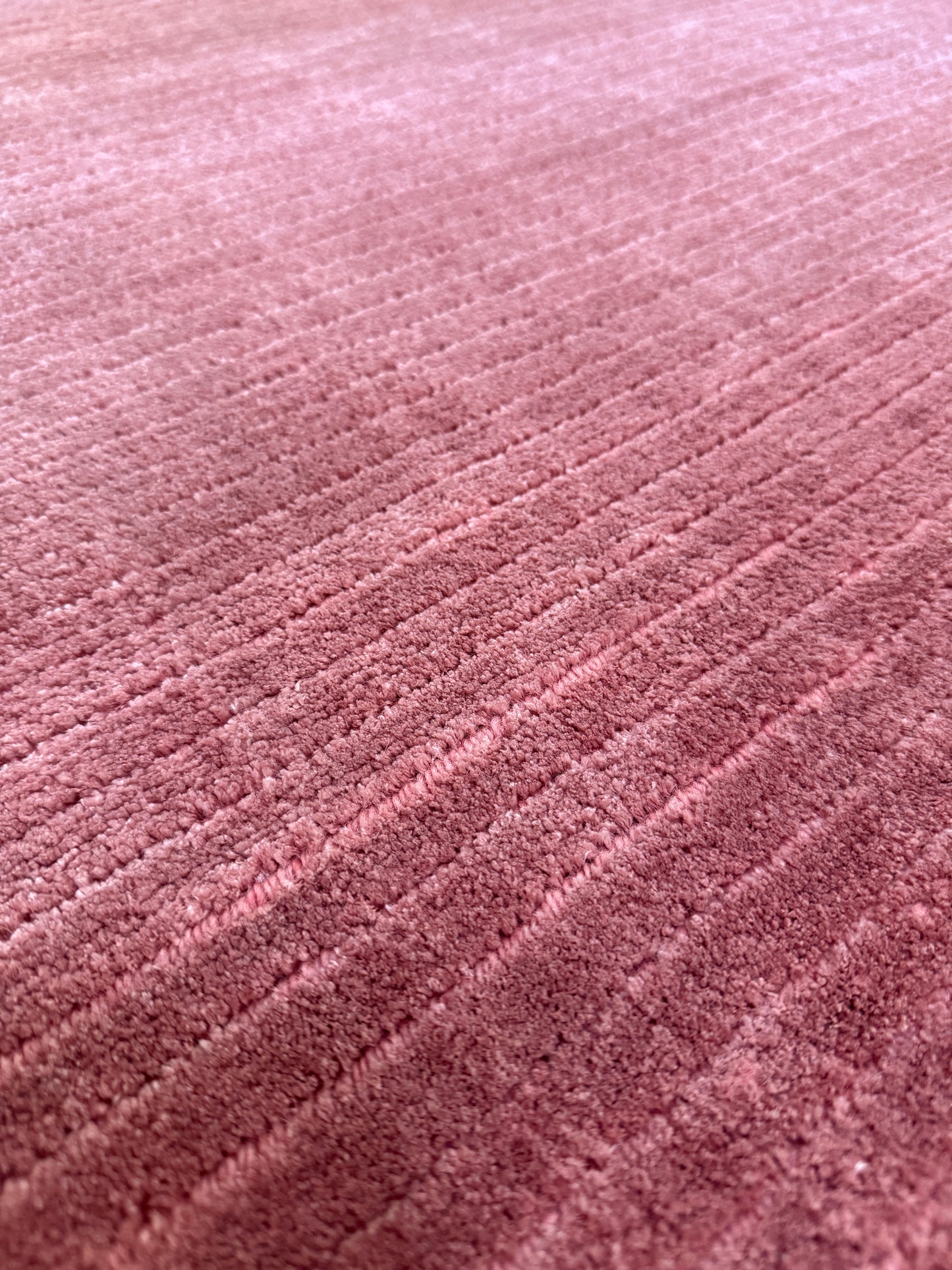 Archive Sale Jewel .5" Pinstripe - Turkish Rose 4' x 5'9"