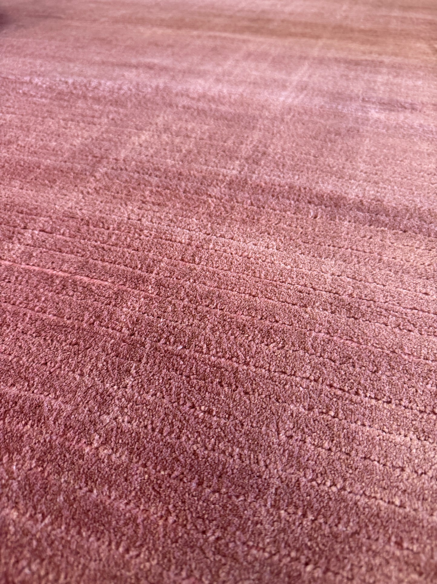 Archive Sale Jewel .5" Pinstripe - Turkish Rose 4' x 5'9"