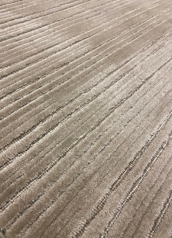 Archive Sale Jonac Stripe - Minky Beige 4'6" x 13'4"