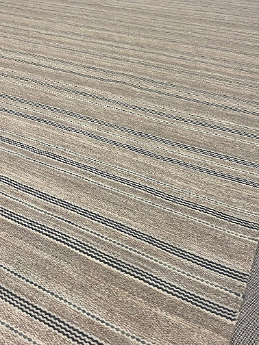 Surri Stripes - Beige & Blue