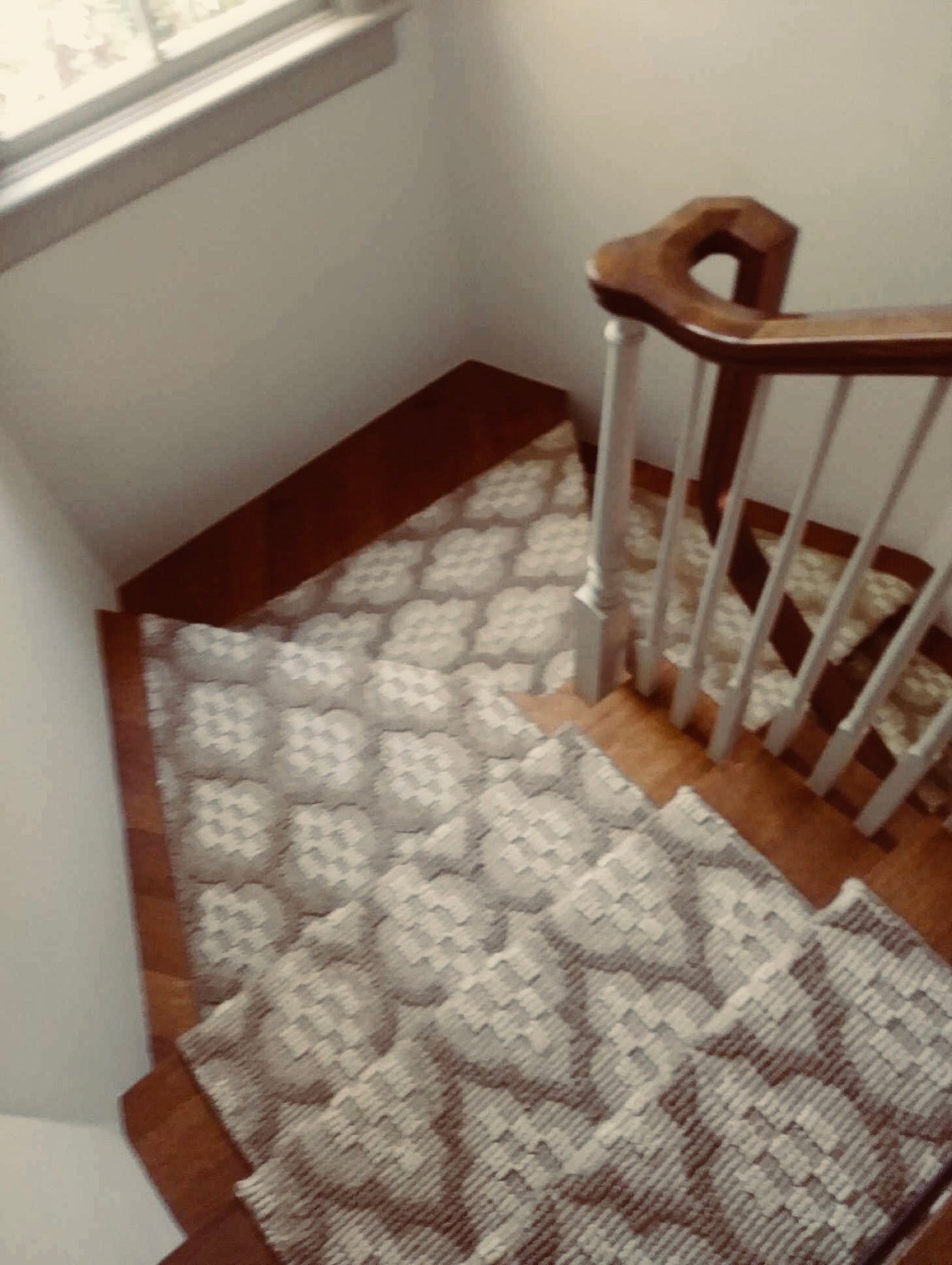 Bone Moroccan Trellis Jute