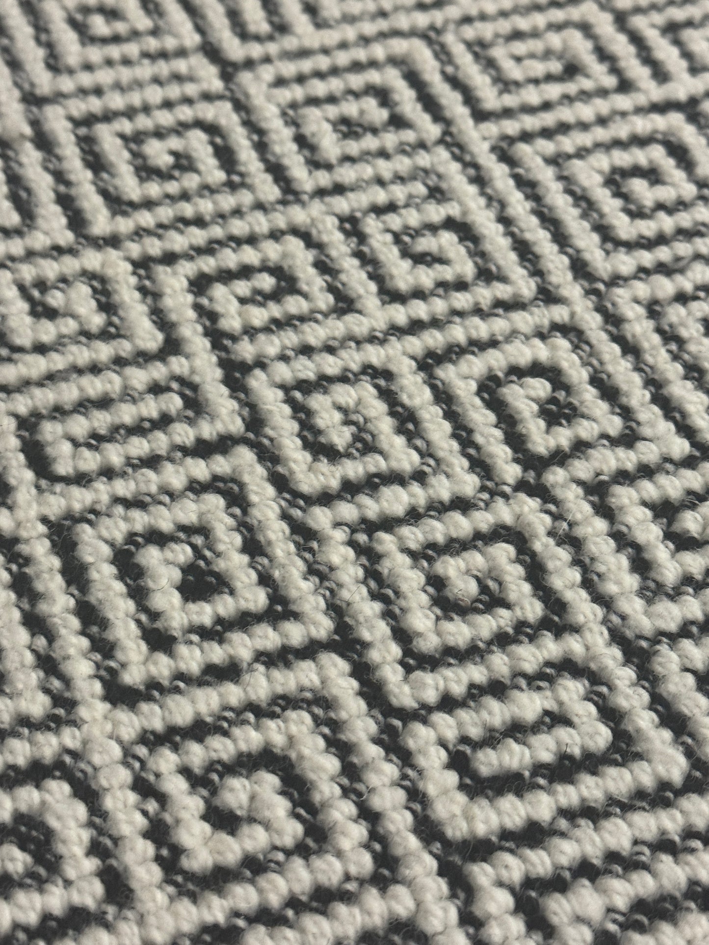 Archive Sale Wilton Greek Key - Black & White 6'x7'