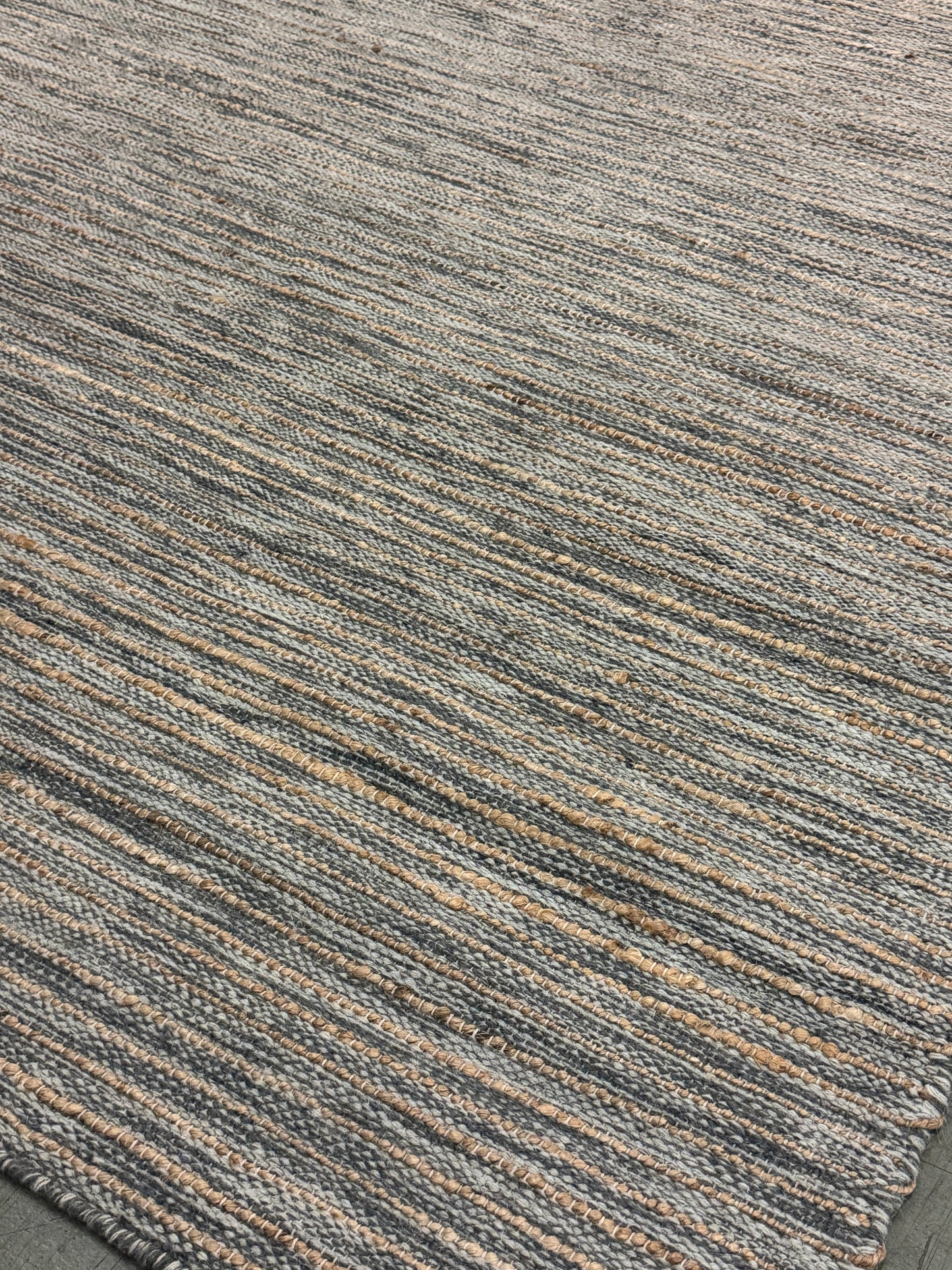 Archive Sale Pencilweave - Slate Grey 5ft x 8ft