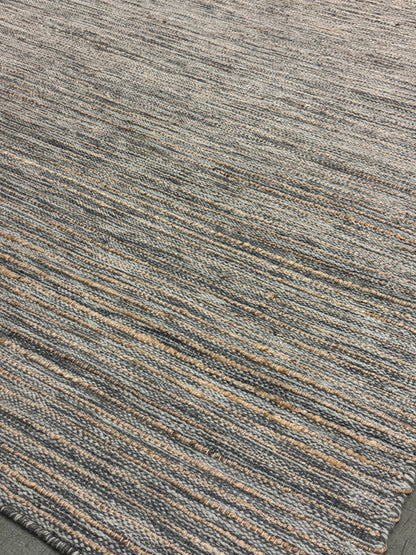 Archive Sale Pencilweave - Slate Grey 5ft x 8ft