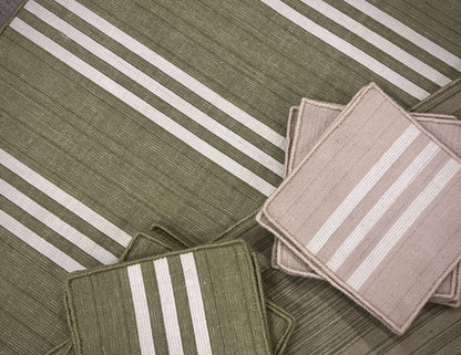 Outdoor Raya Flatweave - Antique Lime