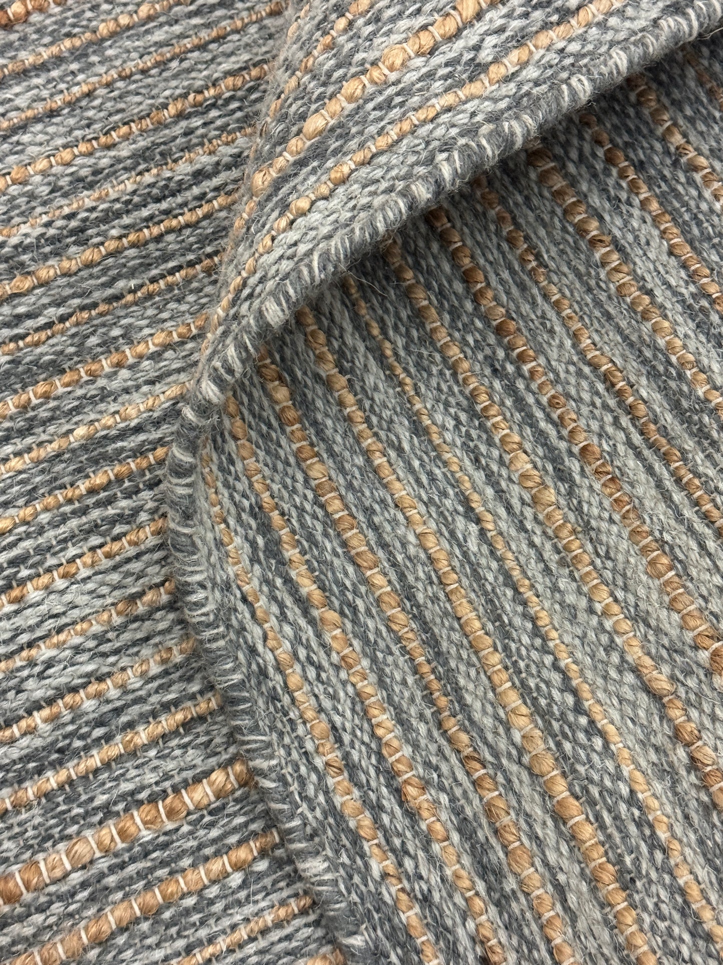 Archive Sale Pencilweave - Slate Grey 5ft x 8ft