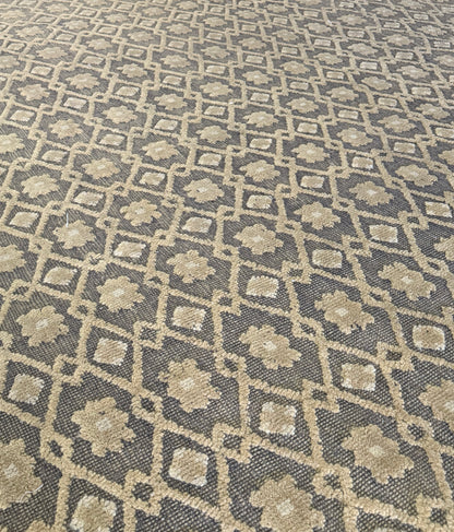 Archive Sale Antique Erdos - Black & Gold 12ft x 13ft 9in