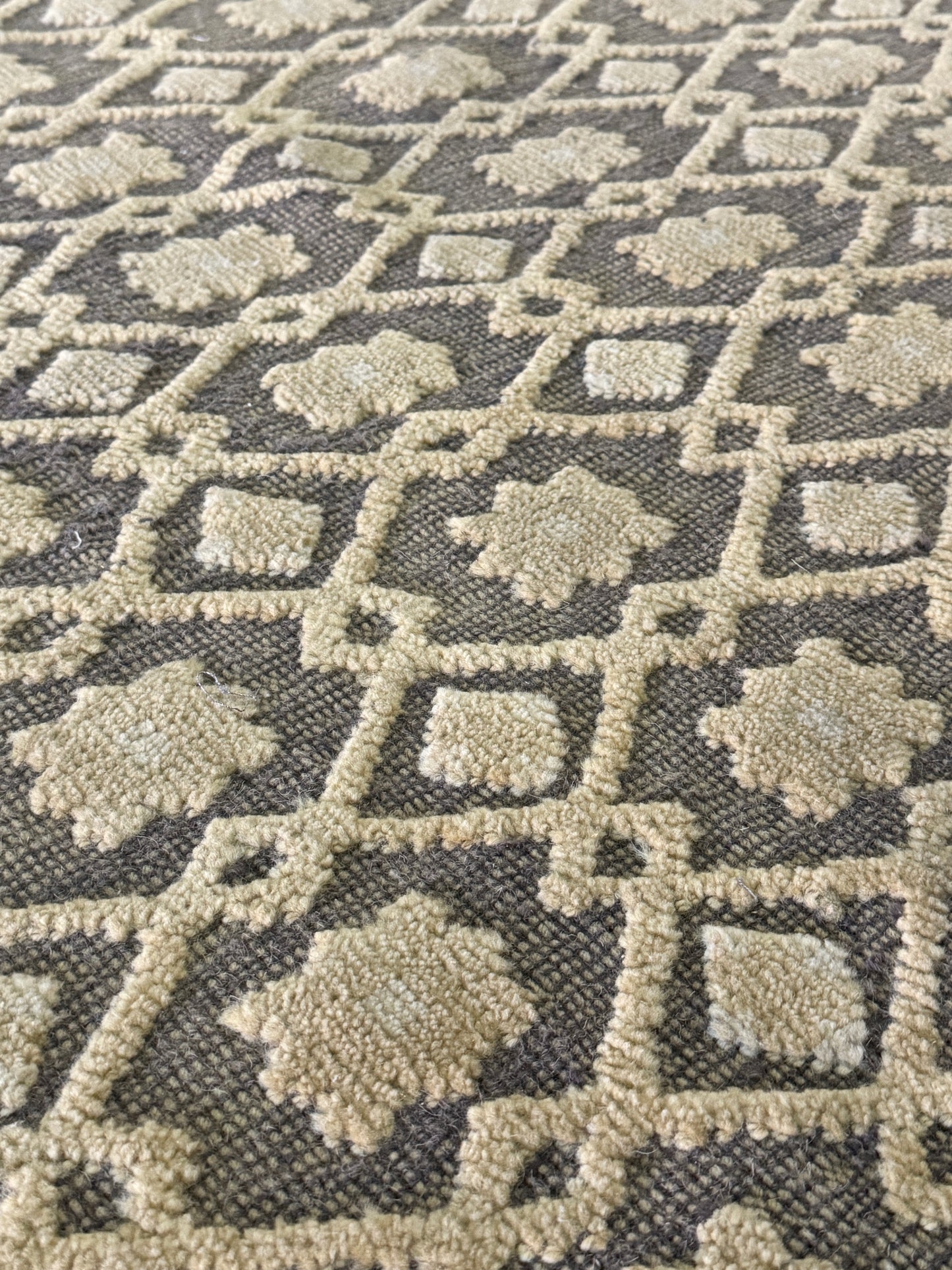 Archive Sale Antique Erdos - Black & Gold 12ft x 13ft 9in