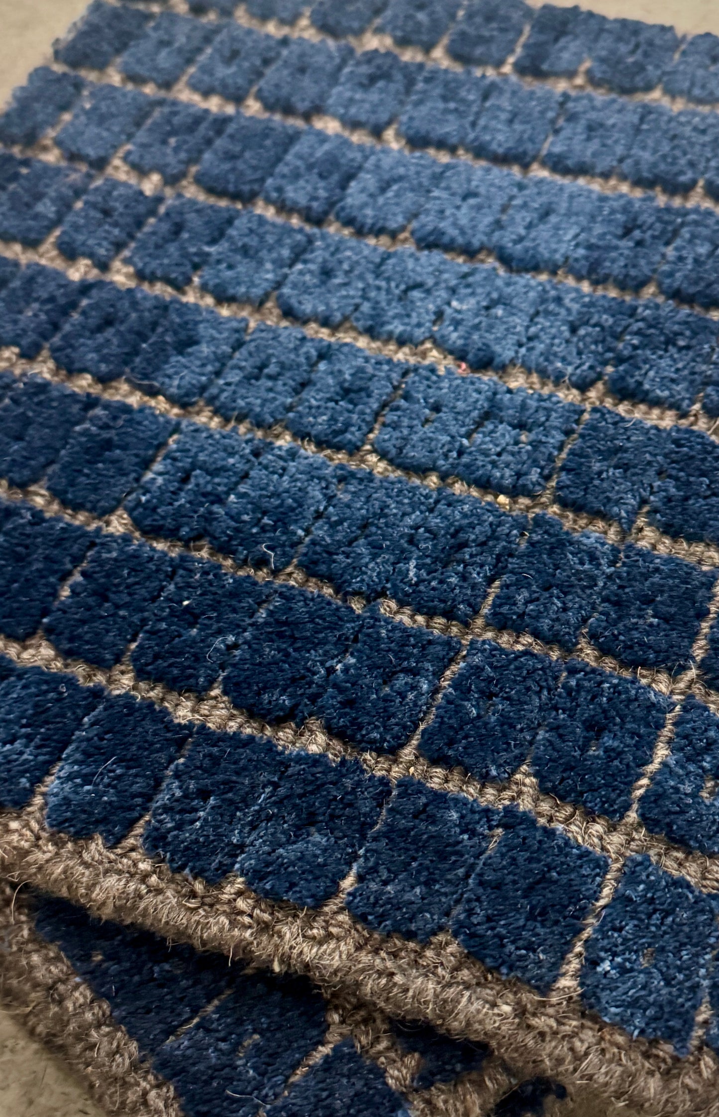 Archive Sale Antrano - Bluedo & Dark Grey 12ft 6in x 12ft 6in