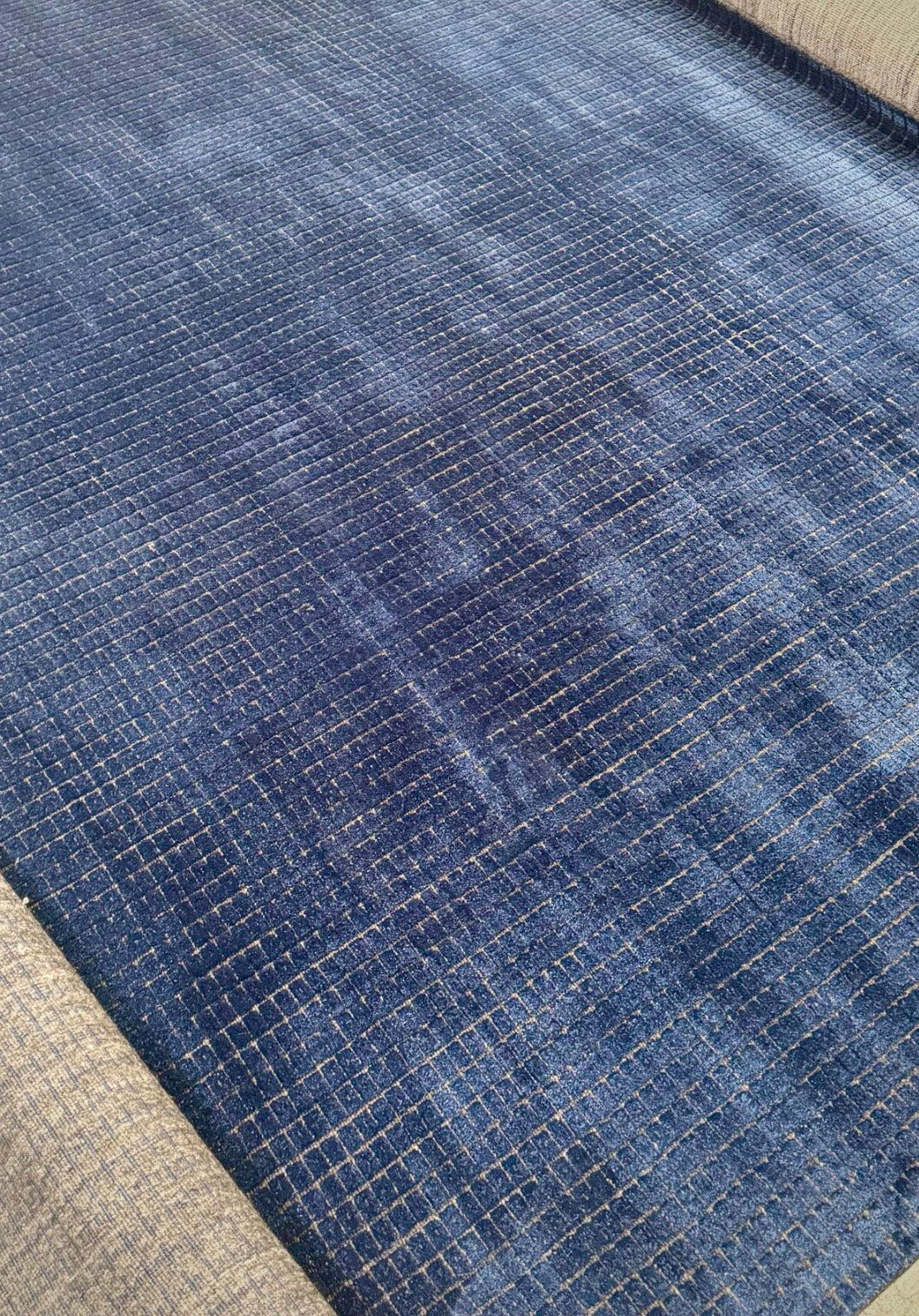 Archive Sale Antrano - Bluedo & Dark Grey 12ft 6in x 12ft 6in