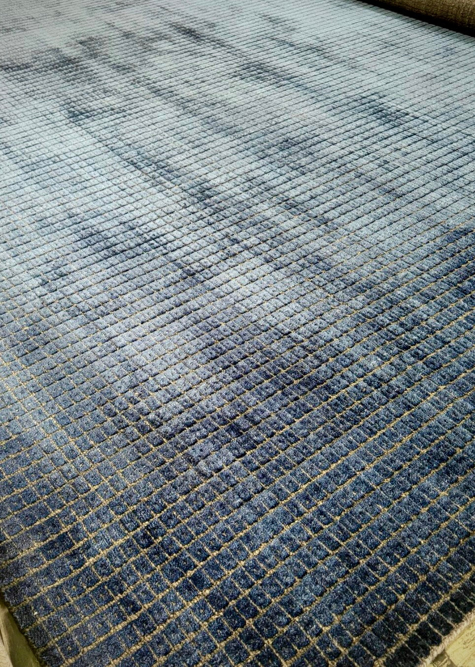 Archive Sale Antrano - Bluedo & Dark Grey 12ft 6in x 12ft 6in