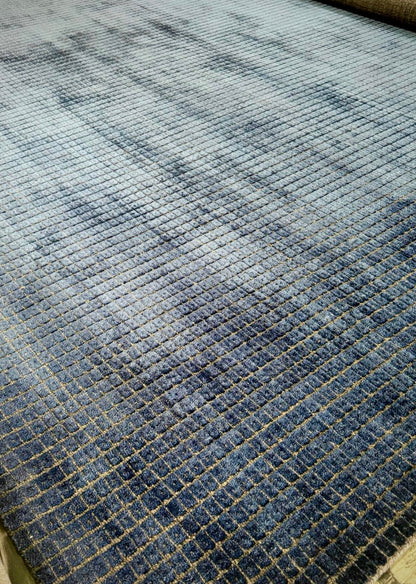 Archive Sale Antrano - Bluedo & Dark Grey 12ft 6in x 12ft 6in
