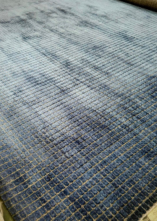 Archive Sale Antrano - Bluedo & Dark Grey 12ft 6in x 12ft 6in