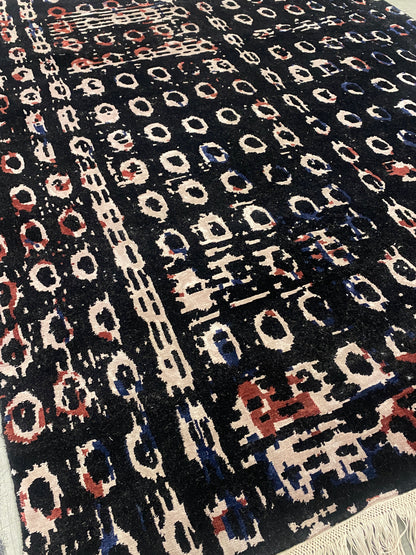 Archive Sale Art One Tibetan - Black 6ft x 7ft 10in