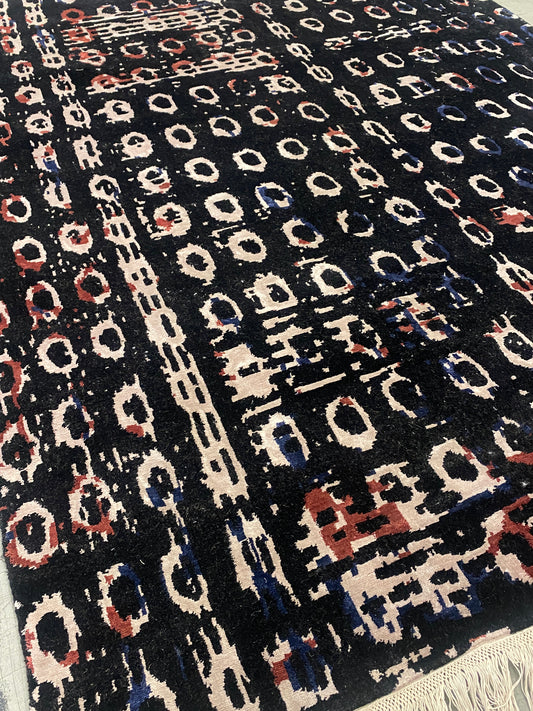 Archive Sale Art One Tibetan - Black 6ft x 7ft 10in