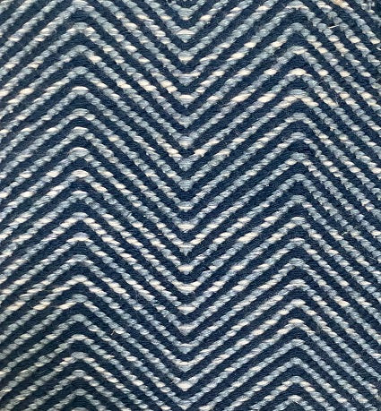 Archive Sale Arthouse Chevron in Patio Blue - 6'x8'