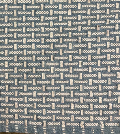 Archive Sale Arthouse Basketweave in Reggie Blue - 3'5"x10'