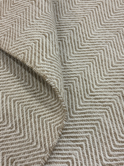Archive Sale Arthouse Chevron in Bone on Tone - 6'x8'