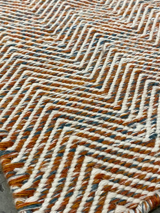 Archive Sale Arthouse Chevron in Carousel - 6'x8'