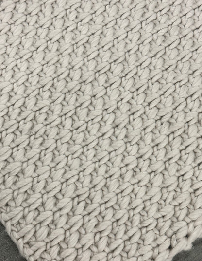 Archive Sale Outdoor Braided Sumac - Basketweave Bone 4ft x 6ft