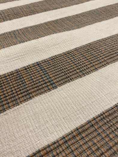 Outdoor Kamden Stripe - Blanco & Teal