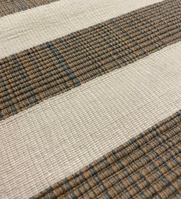 Outdoor Kamden Stripe - Blanco & Teal