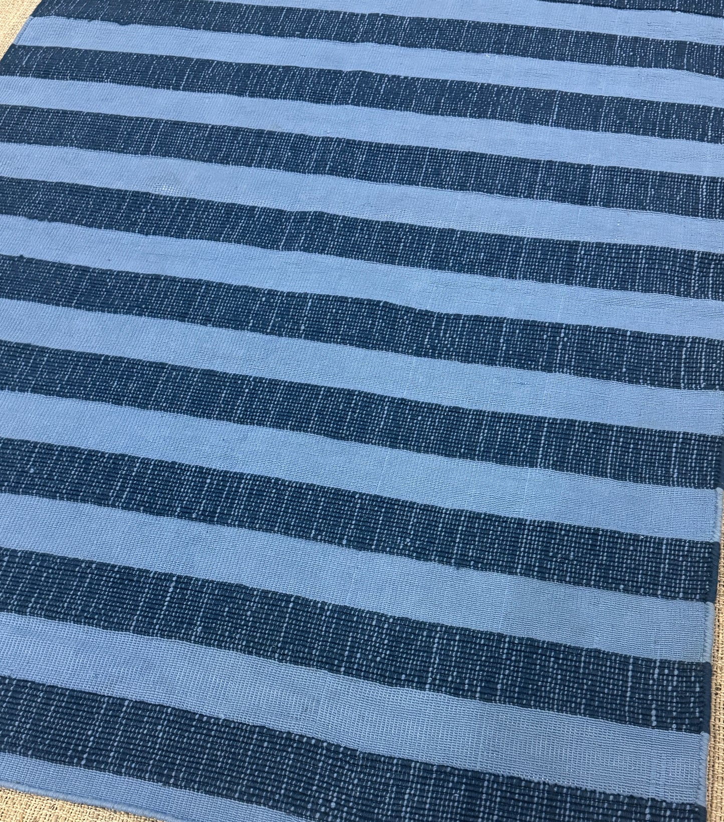 Archive Sale Outdoor Kamden Stripe - Blue Poke 4ft x 5ft